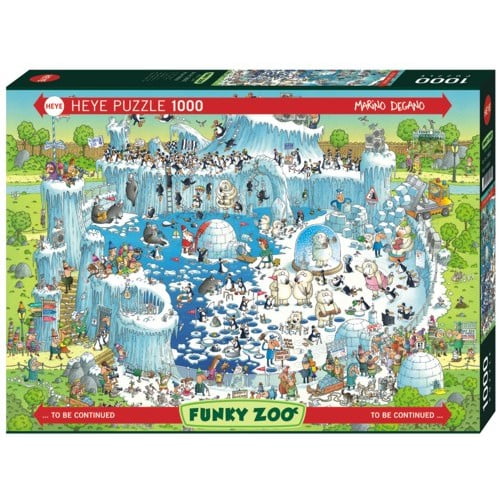 Puzzel Polar Habitat,Comic 1000 Stukjes Heye 29692